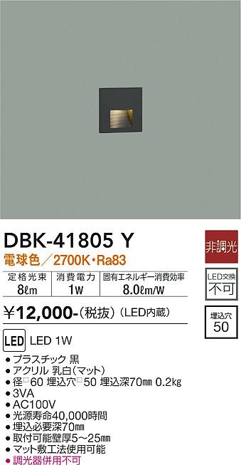 DBK-41805Y _CR[   LEDidFj