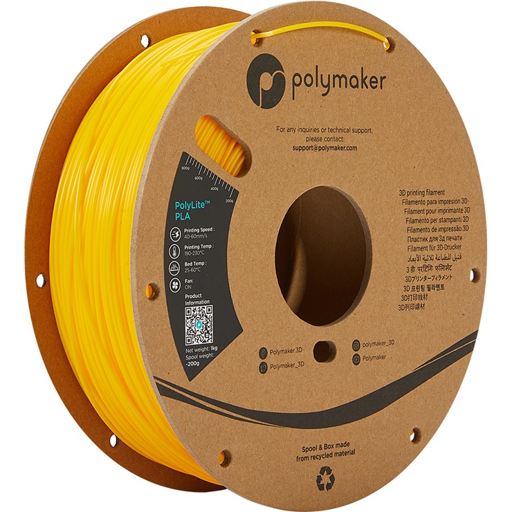 y[J[z Polymaker 3Dv^[ptBg PolyLite PLA a1.75mm 1000g CG[ PA02007