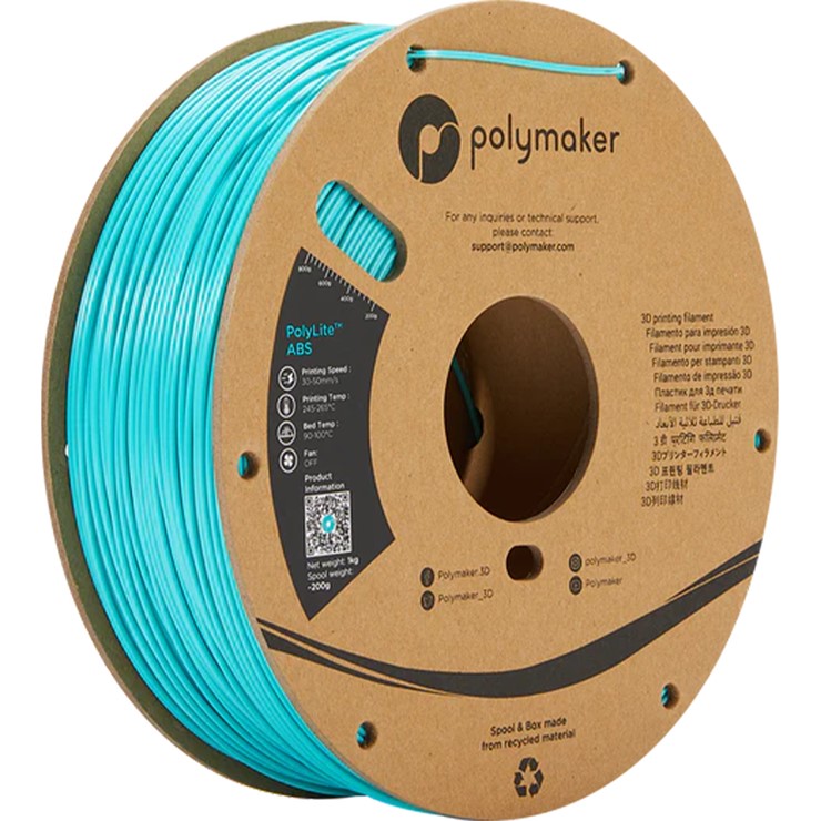 y[J[z Polymaker 3Dv^[ptBg PolyLite ABS a1.75mm 1000g eB[ PE01010