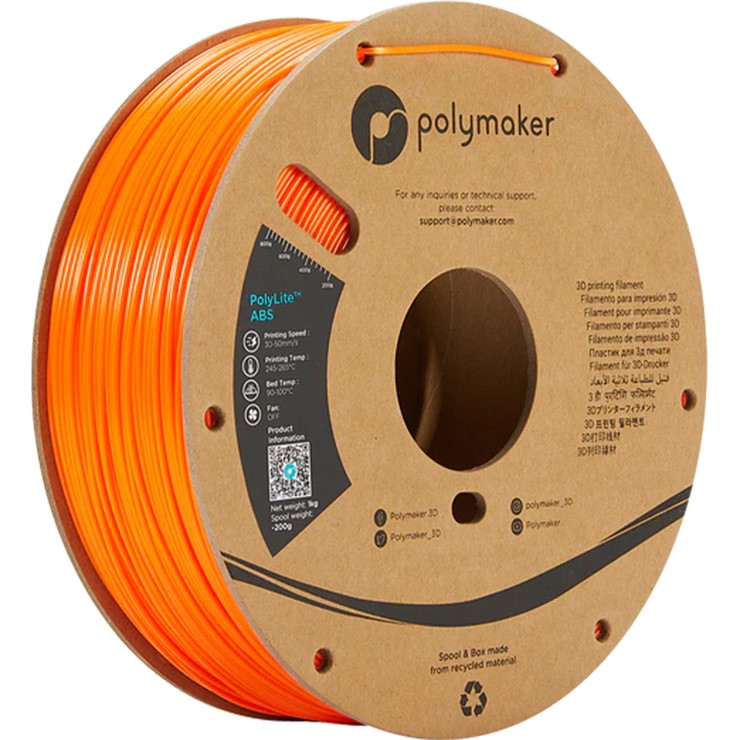 y[J[z Polymaker 3Dv^[ptBg PolyLite ABS a1.75mm 1000g IW PE01009