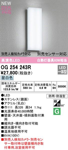 OG254243R I[fbN  LED(dF) (OG254243 ֕i)