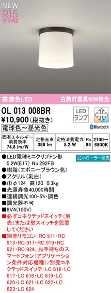 OL013008BR I[fbN ֓ LED F  Bluetooth