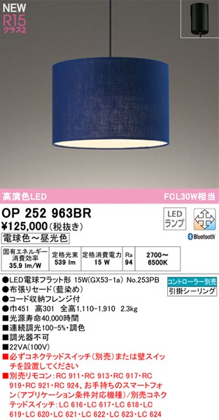 OP252963BR I[fbN y_gCg LED F  Bluetooth