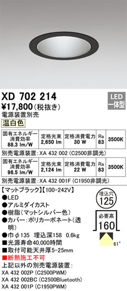 XD702214 I[fbN _ECg 125 LED(F) gU