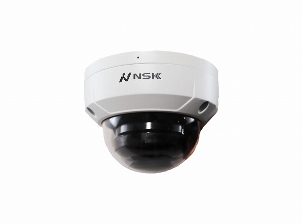 IP-5002AI NSK IR AI ミニドーム ネットワークカメラ 2メガピクセル CMOSイメージセンサー 防犯カメラ 屋外 IP67 ドーム型 アダプタ別売