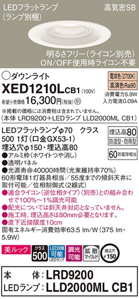 XED1210LCB1 pi\jbN p_ECg zCg 150 LED dF  gU