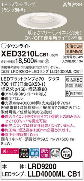 XED3210LCB1 pi\jbN p_ECg zCg 150 LED dF  gU