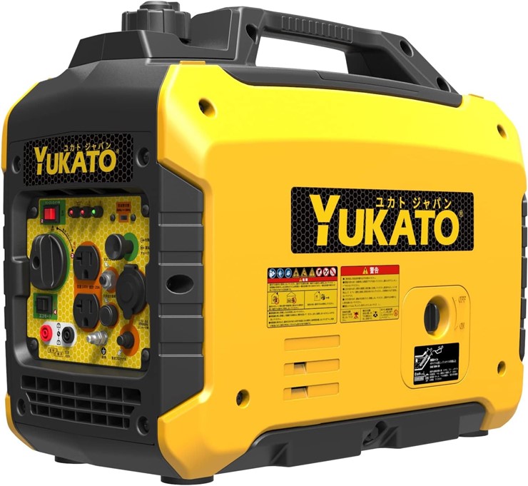 【メーカー直送】 BS16i YUKATO インバーター発電機 1.6kVA ユカト 家庭用 静音 軽量 アウトドア レジャー 防災備蓄 非常用