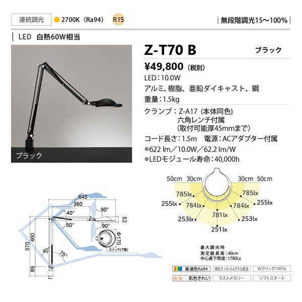 Z-T70 B RcƖ ZCg fXNCg ubN LEDidFj