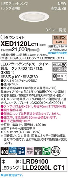 XED1120LCT1 pi\jbN p_ECg 100 zCg LED dF ^C}[