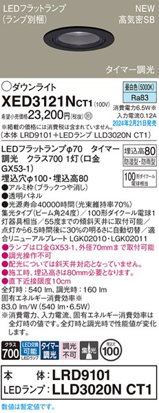 XED3121NCT1 pi\jbN p_ECg 100 ubN LED F ^C}[