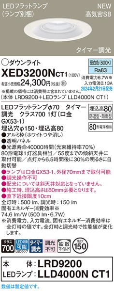 XED3200NCT1 pi\jbN p_ECg 150 zCg LED F ^C}[