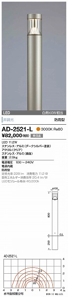 AD-2521-L RcƖ |[Cg