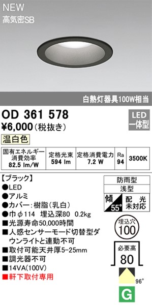 OD361578 I[fbN p_ECg 100 ubN LEDiFj