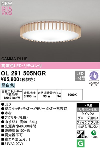 OL291505NGR I[fbN V[OCg LED F  `8