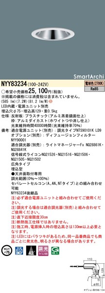 NYY83234 pi\jbN OAX_ECg 75 zCg LED dF xR Lp