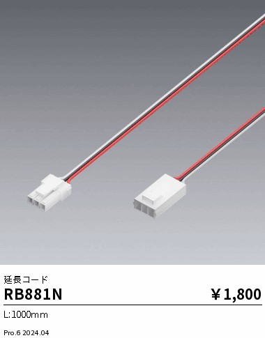 RB881N Ɩ FpR[h L1000
