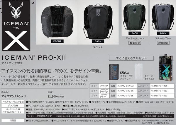 ICMPX2-GRV-SET ╞ ACX}PRO-X II A[~[O[ YsGOD