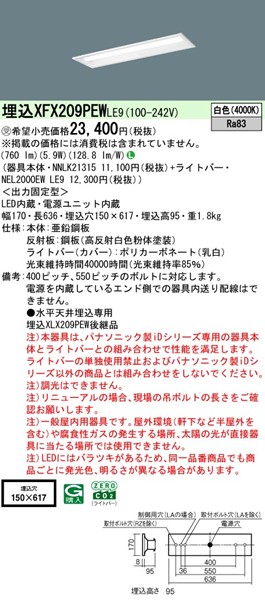 XFX209PEWLE9 pi\jbN x[XCg 20` ʊJ W150 LEDiFj