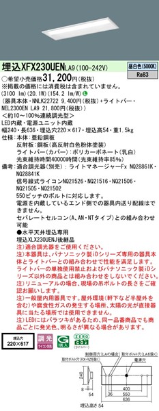 XFX230UENLA9 pi\jbN x[XCg 20` ʊJ W220 LED F 