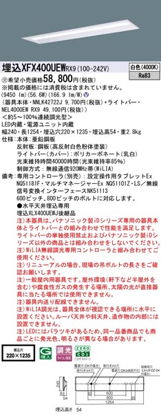 XFX400UEWRX9 pi\jbN x[XCg 40` ʊJ W220 LED F WiLIA