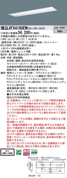 XFX419UEWRZ9 pi\jbN x[XCg 40` ʊJ W220 LED F PiPit