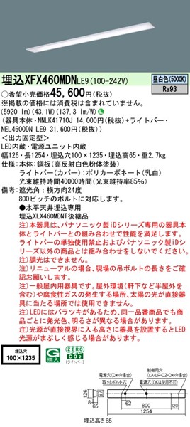 XFX460MDNLE9 pi\jbN x[XCg 40` ʊJ W100 LEDiFj