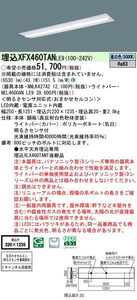 XFX460TANLE9 pi\jbN ^x[XCg 40` W220 LEDiFj ZT[t