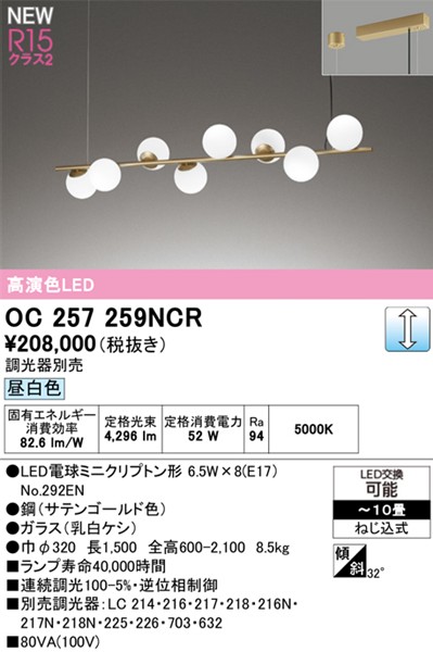 OC257259NCR I[fbN VfA S[h LED F 