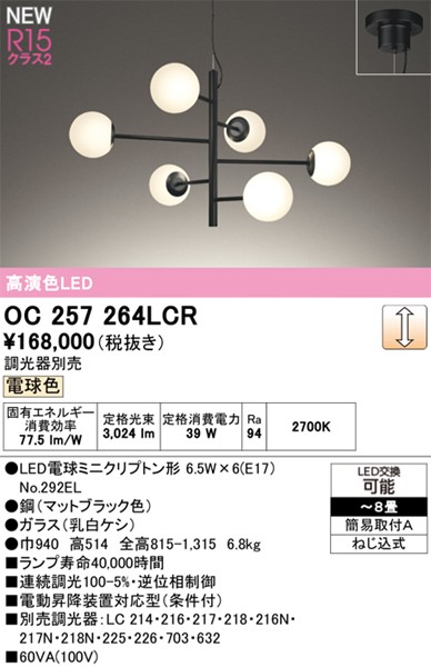 OC257264LCR I[fbN VfA ubN LED dF 