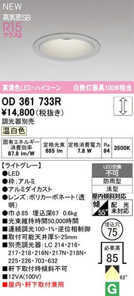 OD361733R I[fbN _ECg 75 Vo[ LED F  gU
