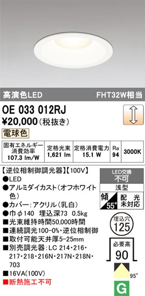 OE033012RJ I[fbN _ECg 150 zCg LED dF  gU