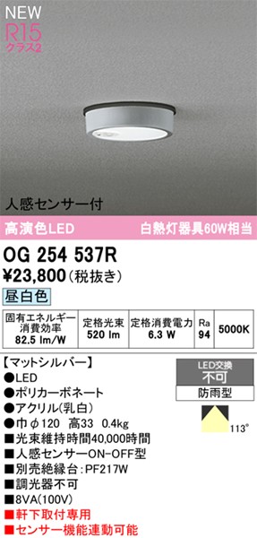 OG254537R I[fbN p|[`Cg Vo[ LED(F)