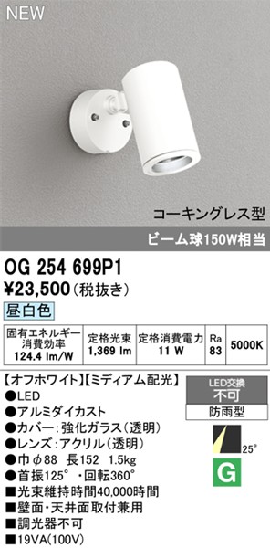 OG254699P1 I[fbN OpX|bgCg zCg LED(F) p