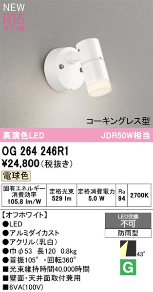 OG264246R1 I[fbN OpX|bgCg zCg LED(dF) Lp