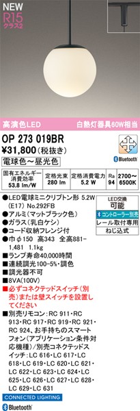 OP273019BR I[fbN [py_gCg ubN LED F  Bluetooth