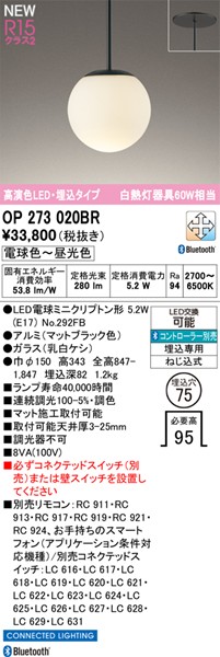 OP273020BR I[fbN ^y_gCg ubN LED F  Bluetooth