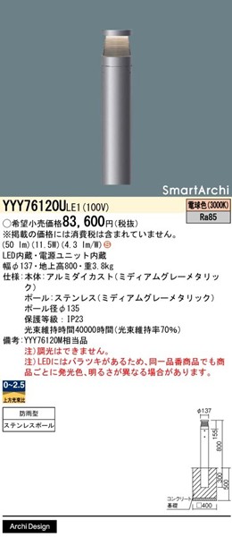YYY76120ULE1 pi\jbN [|[Cg H800 LEDidFj (YYY76120M i)