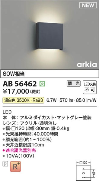 AB56462 RCY~ uPbgCg O[ LED F 