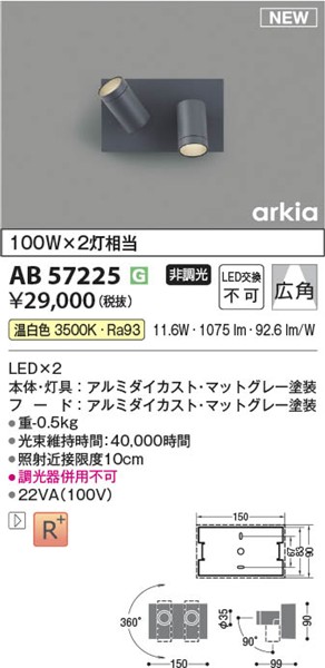 AB57225 RCY~ uPbgCg O[ LEDiFj Lp