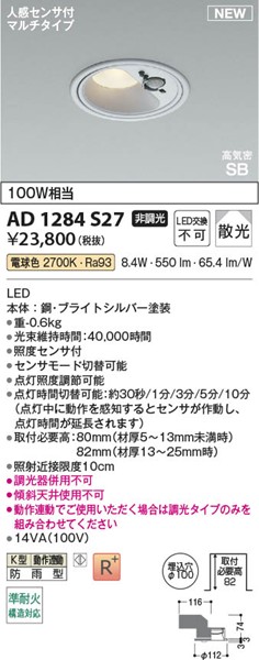 AD1284S27 RCY~ CSB_ECg 100 Vo[ LEDidFj U ZT[t