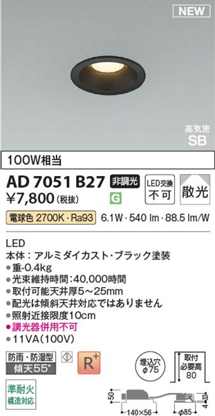 AD7051B27 RCY~ CSB_ECg 75 ubN LEDidFj U