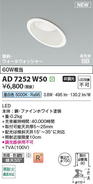 AD7252W50 RCY~ CSB_ECg 100 zCg LEDiFj