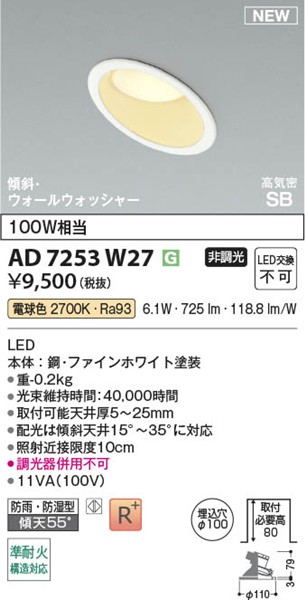 AD7253W27 RCY~ CSB_ECg 100 zCg LEDidFj