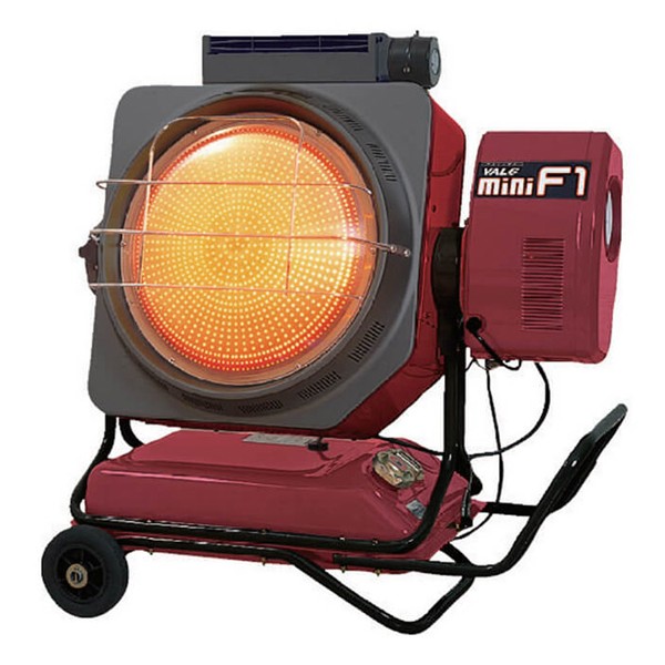 【メーカー直送】 VAL6-miniF1 静岡製機 ダークレッド 業務用赤外線灯油ヒーター バルシックス