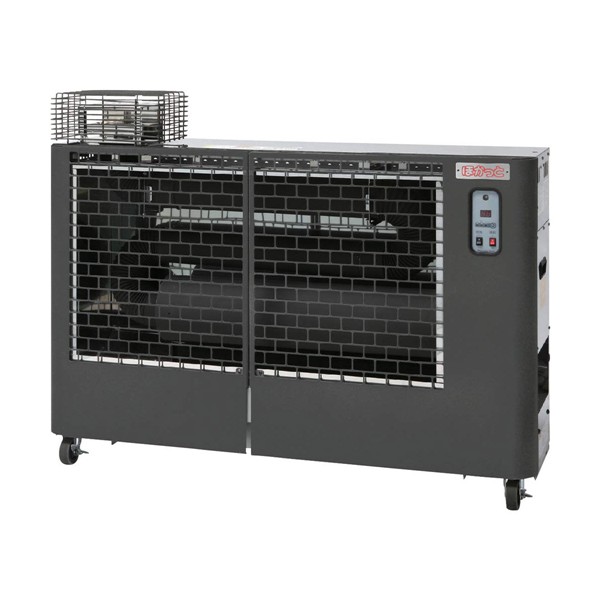 【メーカー直送】 SE150α 静岡製機 グレー 業務用遠赤外線灯油ヒーター スタンダードモデル ほかっと