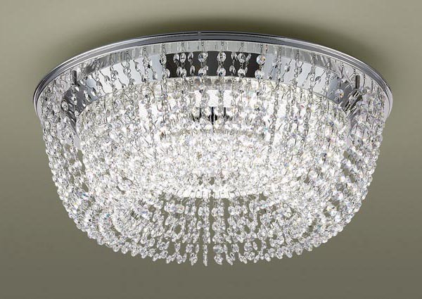 SLC30123 パナソニック シャンデリア φ590 LED 調色 調光 〜8畳 クリスタルガラス