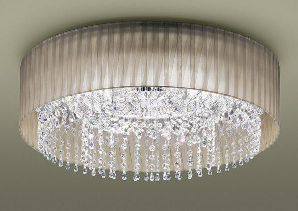 SLC40122 パナソニック シャンデリア φ600 LED 調色 調光 〜10畳 クリスタルガラス