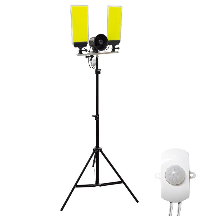 【メーカー直送】 【法人様限定】 DCC009-W MTO DC12V パネルライト+ホーン 24時間センサー LED(昼光色) 4000lm