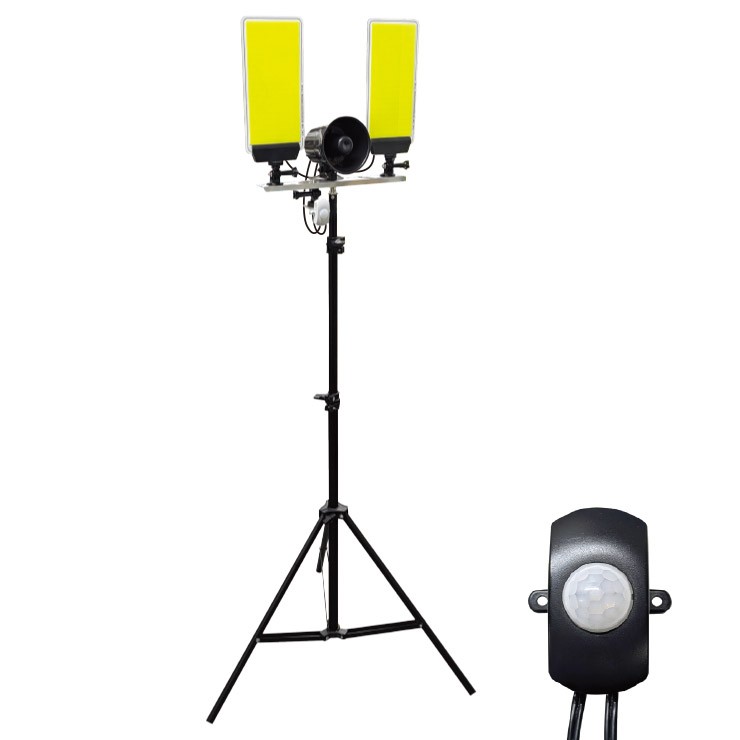 【メーカー直送】 【法人様限定】 DCC009-K MTO DC12V パネルライト+ホーン 夜間センサー LED(昼光色) 4000lm